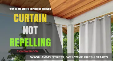 Why Your Water Repellent Shower Curtain Fails to Repel Water