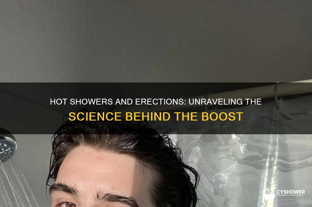 why its easier to get erection after hot shower