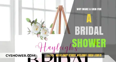 Why a Bridal Shower Sign is a Must-Have Celebration Detail