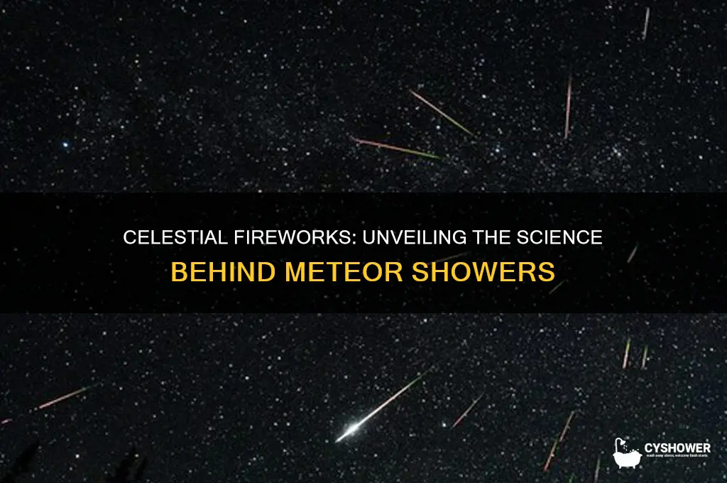 why meteor shower happen