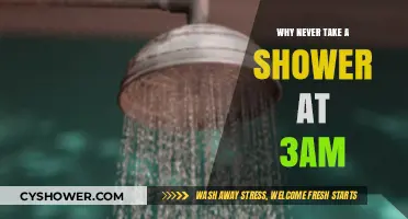 Avoid Midnight Showers: Why 3 AM Isn't the Time to Bathe