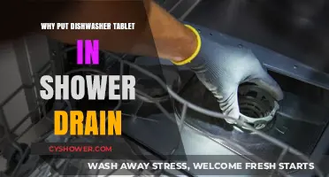 Dishwasher Tablet in Shower Drain: A Surprising Clog Solution