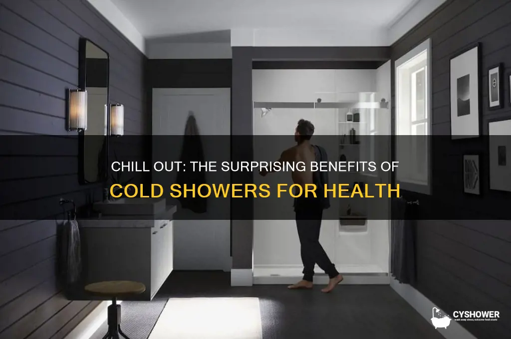 why should you end your shower with cold water