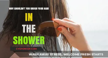 Shower Hair Brushing Mistake: Why Wet Hair Needs Gentle Care