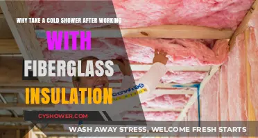 Cold Showers: Essential After Fiberglass Insulation Work for Skin Safety