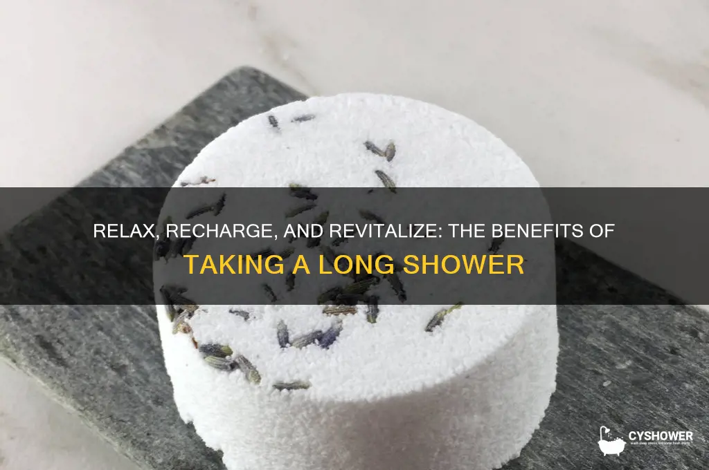 why take a long shower
