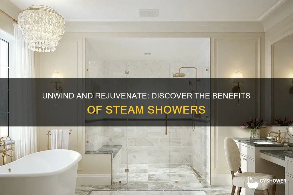 why take a steam shower
