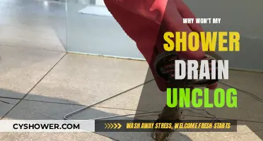 Why Your Shower Drain Won't Unclog: Common Causes & Fixes