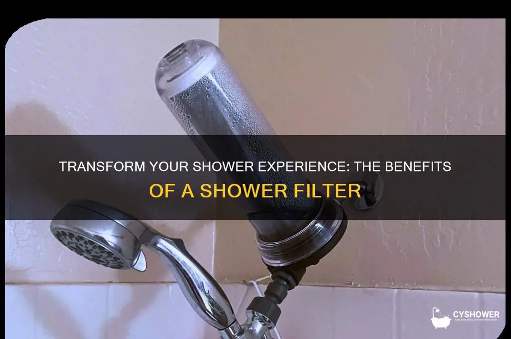 why you should get a shower filter
