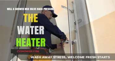 Can a Shower Mix Valve Cause Back Pressure on Your Water Heater?