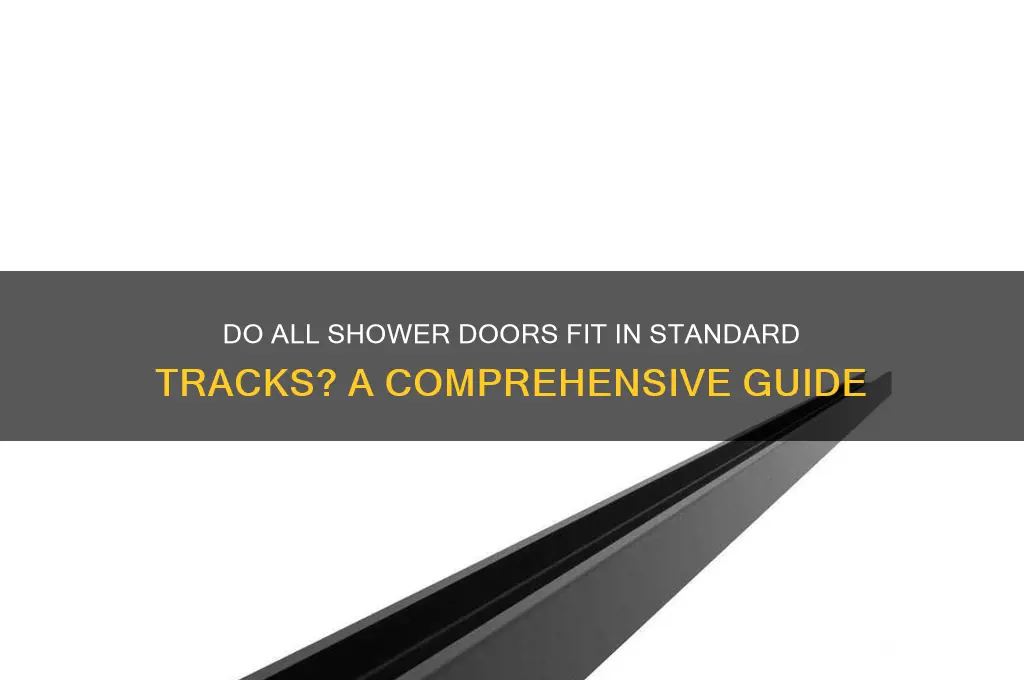 will all shower doors fit in track