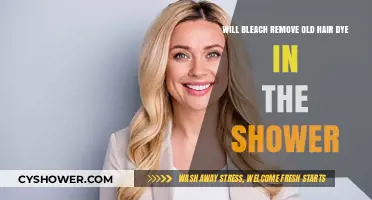 Can Bleach Wash Away Old Hair Dye in the Shower?