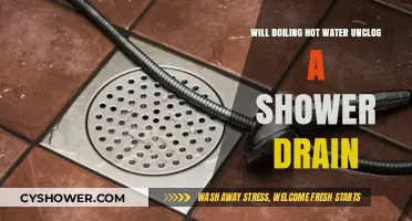Can Boiling Hot Water Effectively Unclog Your Shower Drain?