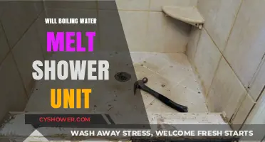 Can Boiling Water Damage or Melt Your Shower Unit?
