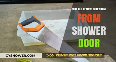 Effective CLR Use: Eliminating Soap Scum from Shower Doors Easily