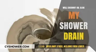Coconut Oil in Drains: Will It Clog Your Shower?