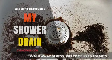 Can Coffee Grounds Safely Go Down Your Shower Drain?