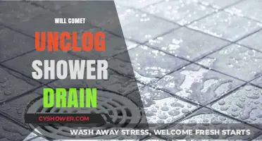 Can Comet Effectively Unclog Your Shower Drain? A Quick Guide
