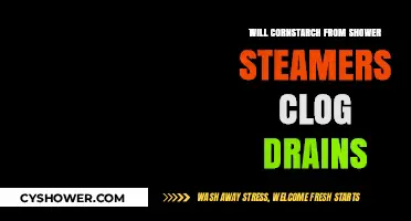 Can Cornstarch in Shower Steamers Cause Drain Clogs? Find Out