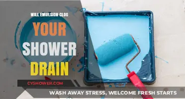 Can Emulsion Paint Cause Shower Drain Clogs? Expert Insights