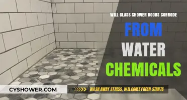 Can Water Chemicals Cause Glass Shower Doors to Corrode Over Time?