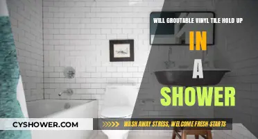 Groutable Vinyl Tile Durability: Can It Withstand Shower Conditions?