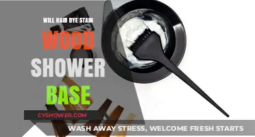 Can Hair Dye Stain Wood Shower Base? Prevention and Cleaning Tips