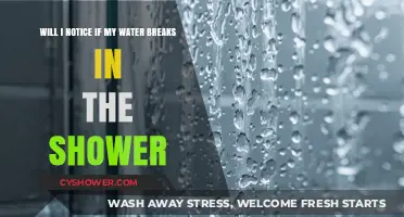 Shower Surprise: Will You Notice When Your Water Breaks?