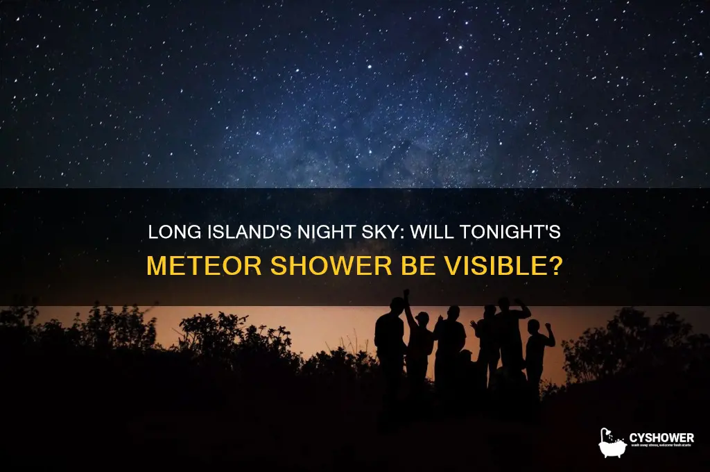 will long island see tonight