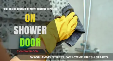 Magic Eraser vs. Mineral Deposits: Can It Clean Shower Doors?