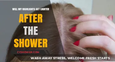 Post-Shower Hair Lightening: Will Your Highlights Get Lighter?