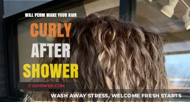 Does a Perm Keep Your Hair Curly After Showering? Explained