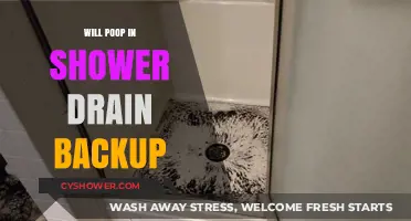 Shower Drain Backup: Can Poop Cause Plumbing Issues?