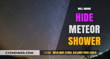 Can Smoke Obscure the Meteor Shower? Exploring the Impact of Haze