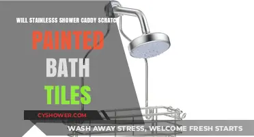 Stainless Shower Caddy: Will It Scratch Your Painted Bath Tiles?