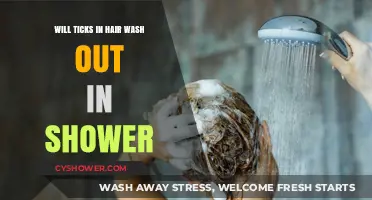 Can Ticks in Hair Be Washed Out in the Shower?