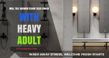 Can Heavy Adults Cause Shower Floor Tiles to Crack?