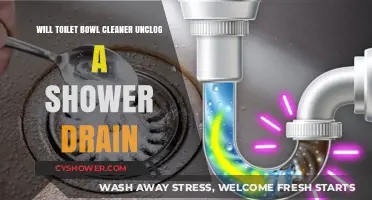 Can Toilet Bowl Cleaner Unclog Shower Drains? Expert Tips Revealed