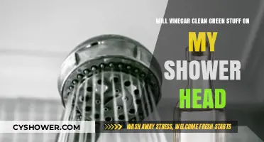 Vinegar's Power: Removing Green Buildup from Your Shower Head