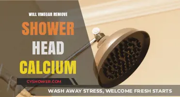 Vinegar's Power: Removing Calcium Buildup from Your Shower Head