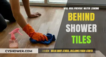 Does Wax Seal Shower Tiles to Stop Water Leaks?