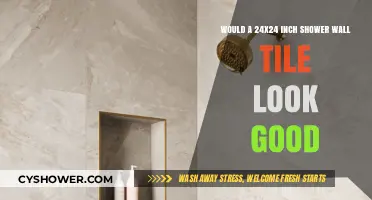24x24 Inch Shower Wall Tiles: Stylish or Overwhelming? Expert Tips