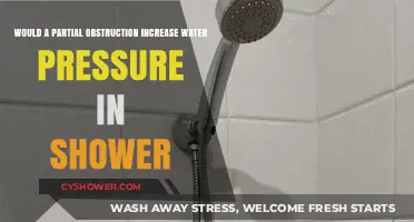Does a Partial Shower Obstruction Boost Water Pressure? Explained