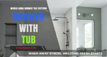 Gran Subway Tile Pattern Shower with Tub: Design Ideas & Tips