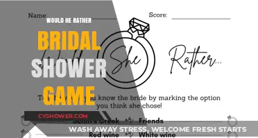 Would He Rather? Fun Bridal Shower Game Ideas to Play