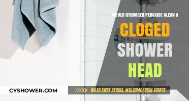 Hydrogen Peroxide: Effective Solution for Unclogging Your Shower Head?