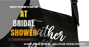 Is It Unusual to Invite Dad to the Bridal Shower?