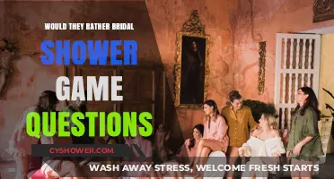 Fun Bridal Shower Game: Would She Rather Questions to Play