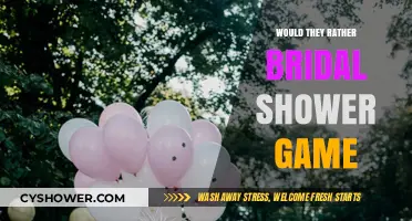 Would They Rather? Fun Bridal Shower Game Ideas to Play