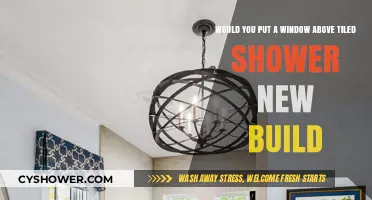 Should You Install a Window Above a Tiled Shower in Your New Build?